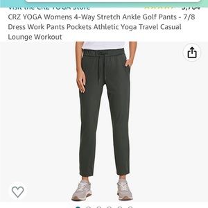 2 PAIR OF STRETCHY PANTS work or workout!